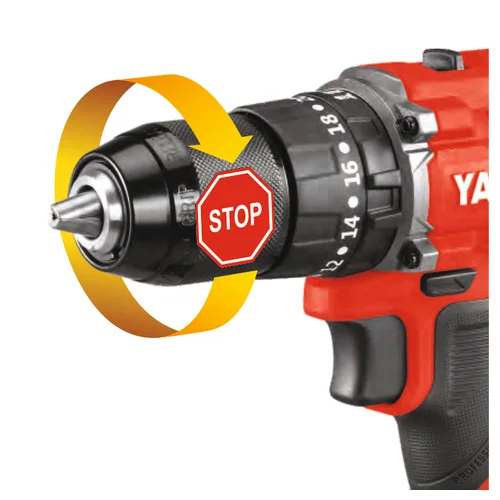 YATO YT-827821 smūginis gręžtuvas-suktuvas 18 V, 55 Nm image 2