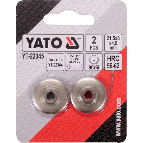 YATO YT-22345 atsarginiai pjovimo ratukai, 2 vnt. image 2
