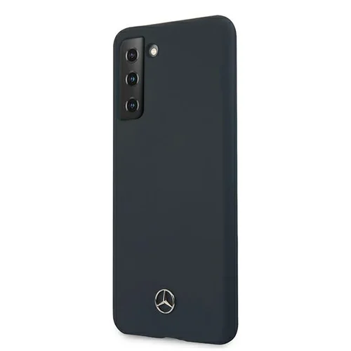 Mercedes-Benz Silikono linijos dėklas Samsung Galaxy S21+ mėlynas image 2