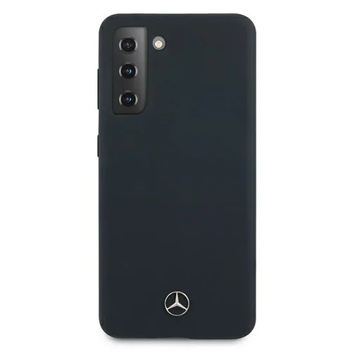 Mercedes-Benz Silikono linijos dėklas Samsung Galaxy S21+ mėlynas image 3
