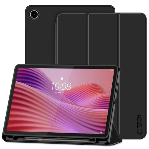 Tech-Protect SmartCase dėklas Lenovo Tab 10.1 TB-311, juodas image 1