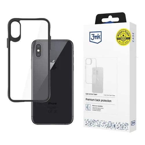 Apple iPhone X/XS 3mk Satin Armor+ dėklas image 1