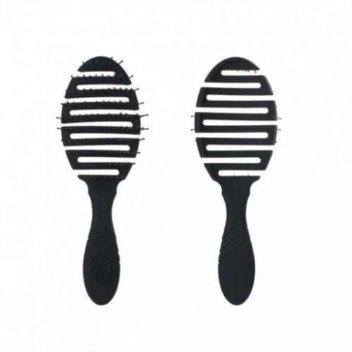 WetBrush Flex Dry lankstus plaukų šepetys, juodas image 2