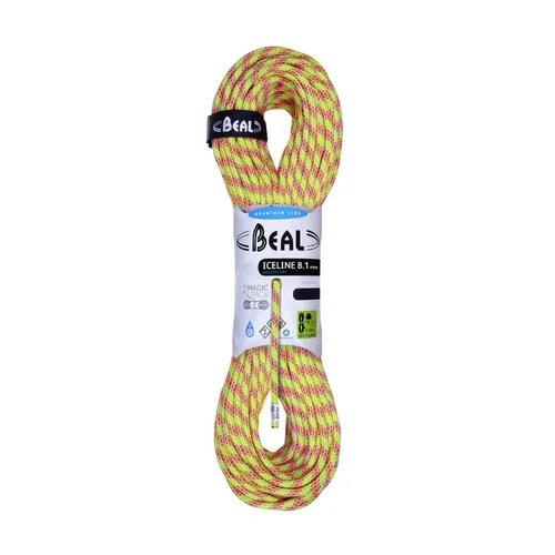 Beal Ice Line 8.1MM 2x60M GD – Žaliai oranžinė image 2