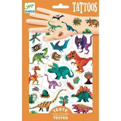 DJECO tatuiruotės Dinozaurai image 1