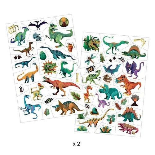 DJECO tatuiruotės Dinozaurai image 2