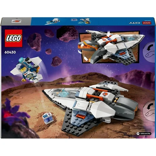 Konstruktorius LEGO® City Tarpgalaktinis erdvėlaivis 60430 image 2