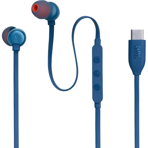 JBL Tune 310C USB-C ausinės į ausis, mėlynos image 1