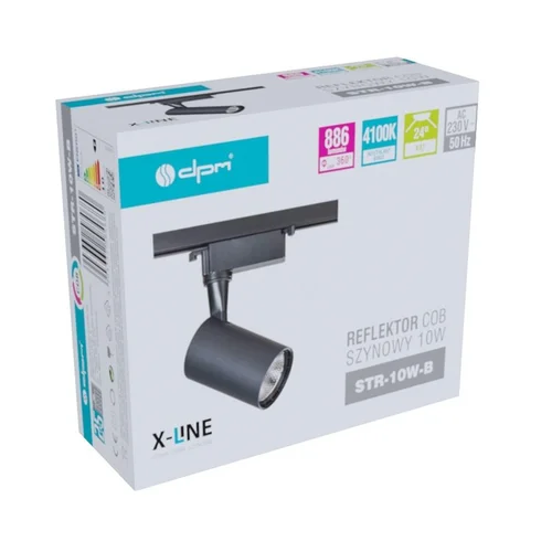 DPM STR-10W-B šviestuvas bėginei sistemai LED 4100 K image 2