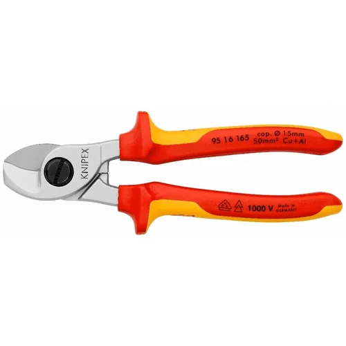 KNIPEX kabelio kirpimo žirklės VDE 165 mm image 1
