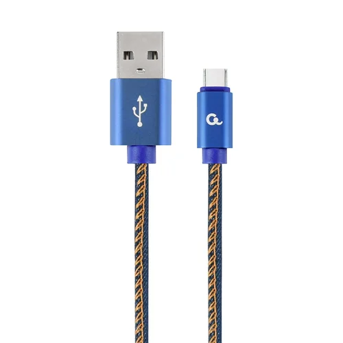 Cablexpert CC-USB2J-AMCM-2M-BL USB-A–USB-C 2 m mėlynas laidas image 1