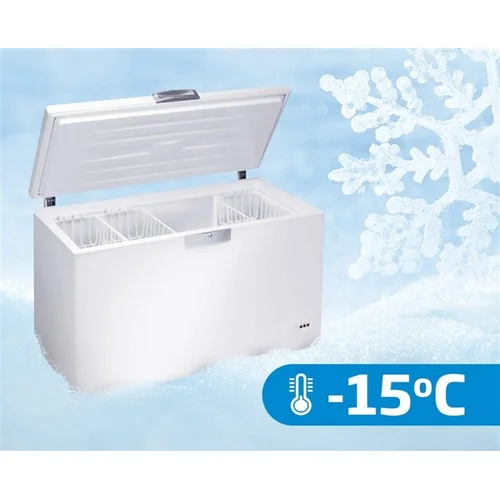Beko CF200EWN horizontalus šaldiklis 198 L image 3