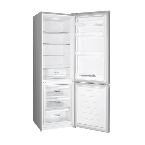 Gorenje RK58DPS4 šaldytuvas, apačioje šaldiklis, 269 L, Sidabro image 2