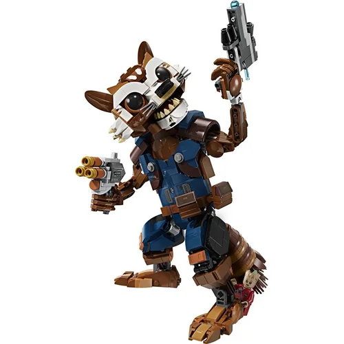 LEGO MARVEL ROCKET ir Mažylis GROOT 76282 566 dalių konstruktorius image 3
