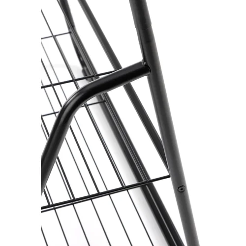 HALMAR WU29 drabužių kabykla, 166 cm, Juoda image 3