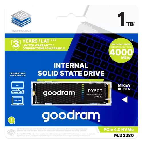 Goodram SSDPR-PX600-2K0-80 2 TB M.2 SSD image 3