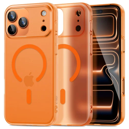 Tech-Protect Magslim MagSafe dėklas iPhone 17 Pro, oranžinis image 1