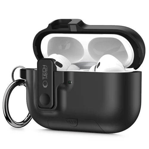 Tech-Protect Slim Hook dėklas AirPods Pro 3, juodas image 1