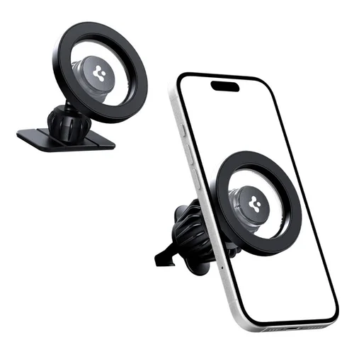 Spigen MFT13 MagSafe automobilinis laikiklis juodas image 3