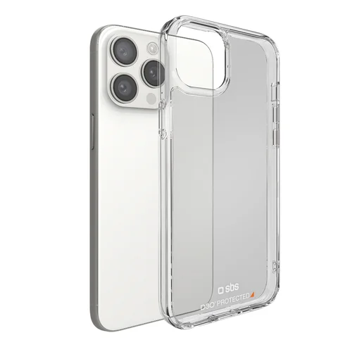 SBS D3O iPhone 15 Pro skaidrus dėklas image 2