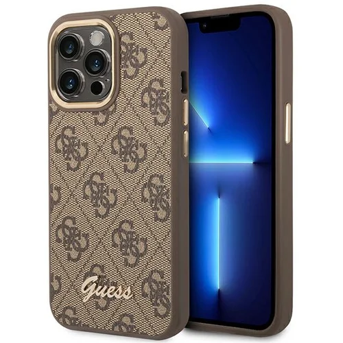 Guess GUHCP14XHG4SHW iPhone 14 Pro Max rudas kietas dėklas image 1