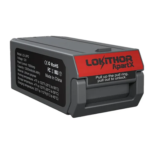 ApartX Lokithor LO-LIPO 12 000 mAh LiPo baterija image 2