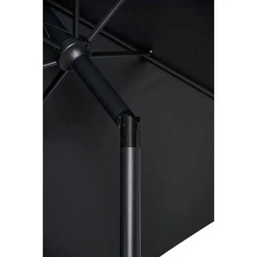 Lauko skėtis, ⌀ 300 x 280 cm, juodas image 3