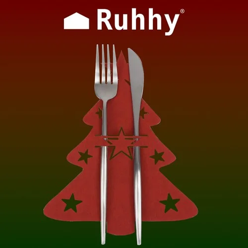 Ruhhy 22304 eglutės stalo įrankių dėklai, 12 vnt. image 3