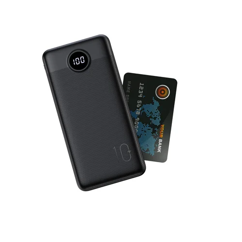 VEGER L10S (W1105PD) išorinė baterija 10 000 mAh 20 W, juoda image 2