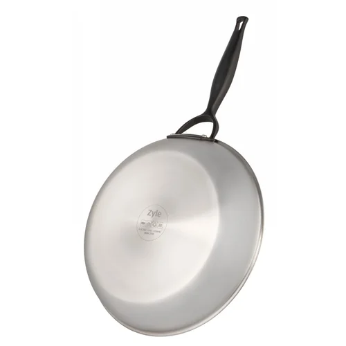 Zyle ZY1024FP indukcinė nerūdijančio plieno keptuvė, Ø24 cm image 2