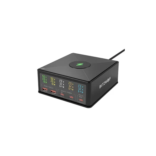 BlitzWolf 868H 160 W tinklo kroviklis, juodas image 1