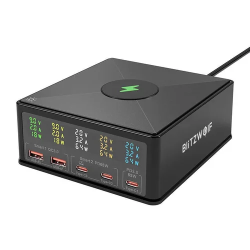 BlitzWolf 868H 160 W tinklo kroviklis, juodas image 2