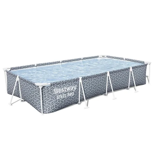 Bestway STEEL PRO 561FT karkasinis baseinas 4000 L Pilka image 2
