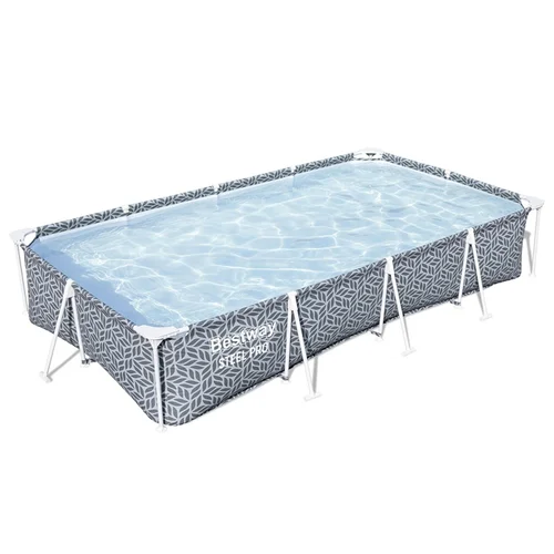 Bestway STEEL PRO 561FT karkasinis baseinas 4000 L Pilka image 3
