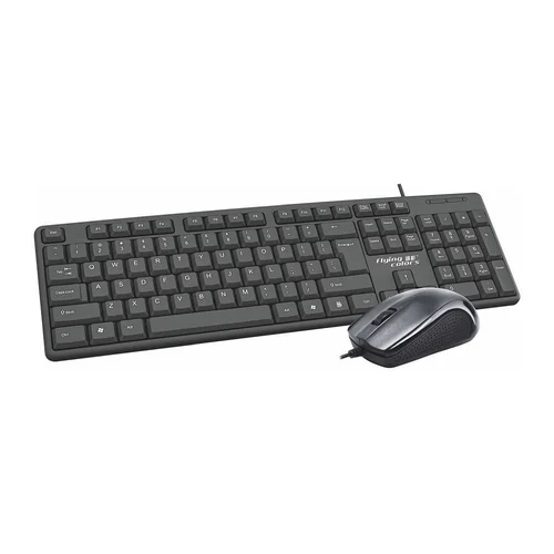 Flying Colors K3186 USB-A QWERTY klaviatūros ir pelės rinkinys image 1