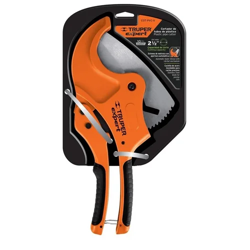 Truper plastikinių vamzdžių žirklės 63 mm image 2
