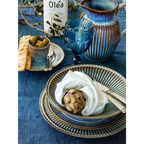 GreenGate ALICE didelė lėkštė, Oyster blue image 2