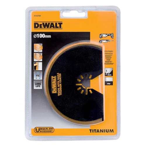 DeWalt Daugiafunkcinio įrankio pusapvalė geležtė 102 mm image 3