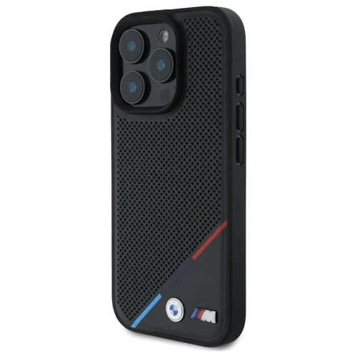 BMW M Perforuotas MagSafe dėklas iPhone 16 Pro Max, juodas image 2