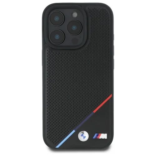 BMW M Perforuotas MagSafe dėklas iPhone 16 Pro Max, juodas image 3