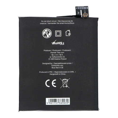 Blue Star BM46 4000 mAh akumuliatorius Xiaomi Redmi Note 3 image 2