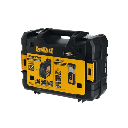 DeWALT DW0887100-1 Kryžminis lazeris (žalias) + atstumo matuoklis 30 m image 2