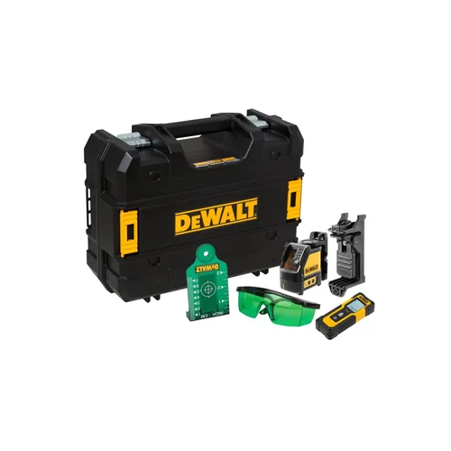 DeWALT DW0887100-1 Kryžminis lazeris (žalias) + atstumo matuoklis 30 m image 3