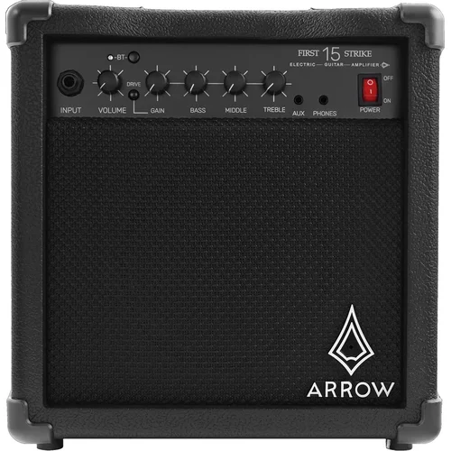 Arrow First Strike 15 W gitaros stiprintuvas, juodas image 1