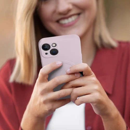 MAG COVER silikoninis dėklas iPhone 11 Pro, rožinis image 2