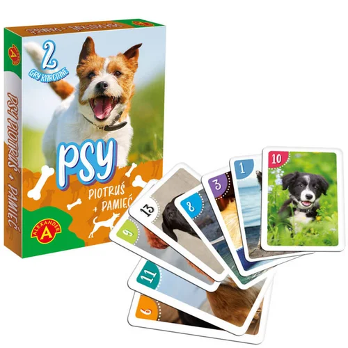 Kortų žaidimas Piotruša + Atmins – Šunys 2783 image 1