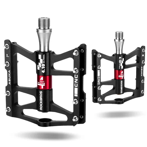 Rockbros JT410 4.10 dviračio pedalai, juodi image 1