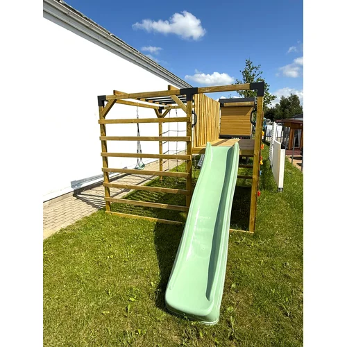 Pastelinė žalia čiuožykla 220 cm image 3