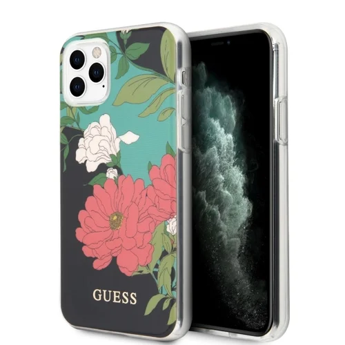 Guess GUHCN58IMLFL01 iPhone 11 Pro juodas dėklas image 1