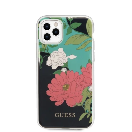 Guess GUHCN58IMLFL01 iPhone 11 Pro juodas dėklas image 3
